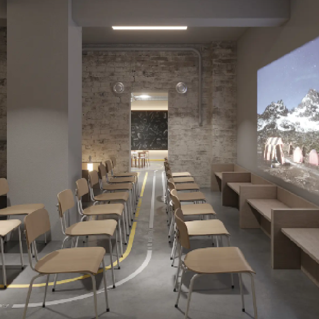 Бомбосховище з &quot;кінотеатром&quot; і дитячим кутком: архітектори розробили концепт затишного укриття